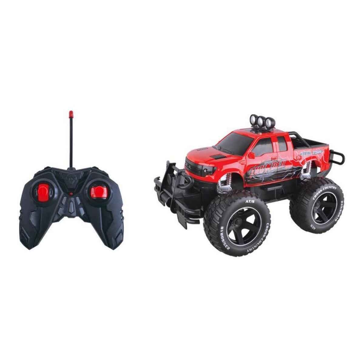 كيدز برو مقياس 1:16 سيارة ريموت كنترول سوبر أوف رود بإضاءة متنوعة للأولاد، عمر 5-7 سنوات