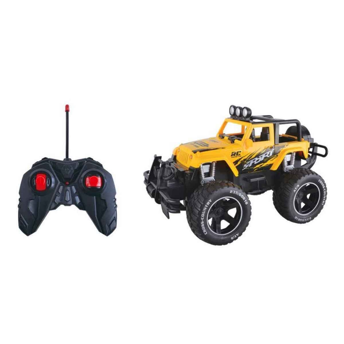 كيدز برو مقياس 1:16 سيارة ريموت كنترول سوبر أوف رود بإضاءة متنوعة للأولاد، عمر 5-7 سنوات