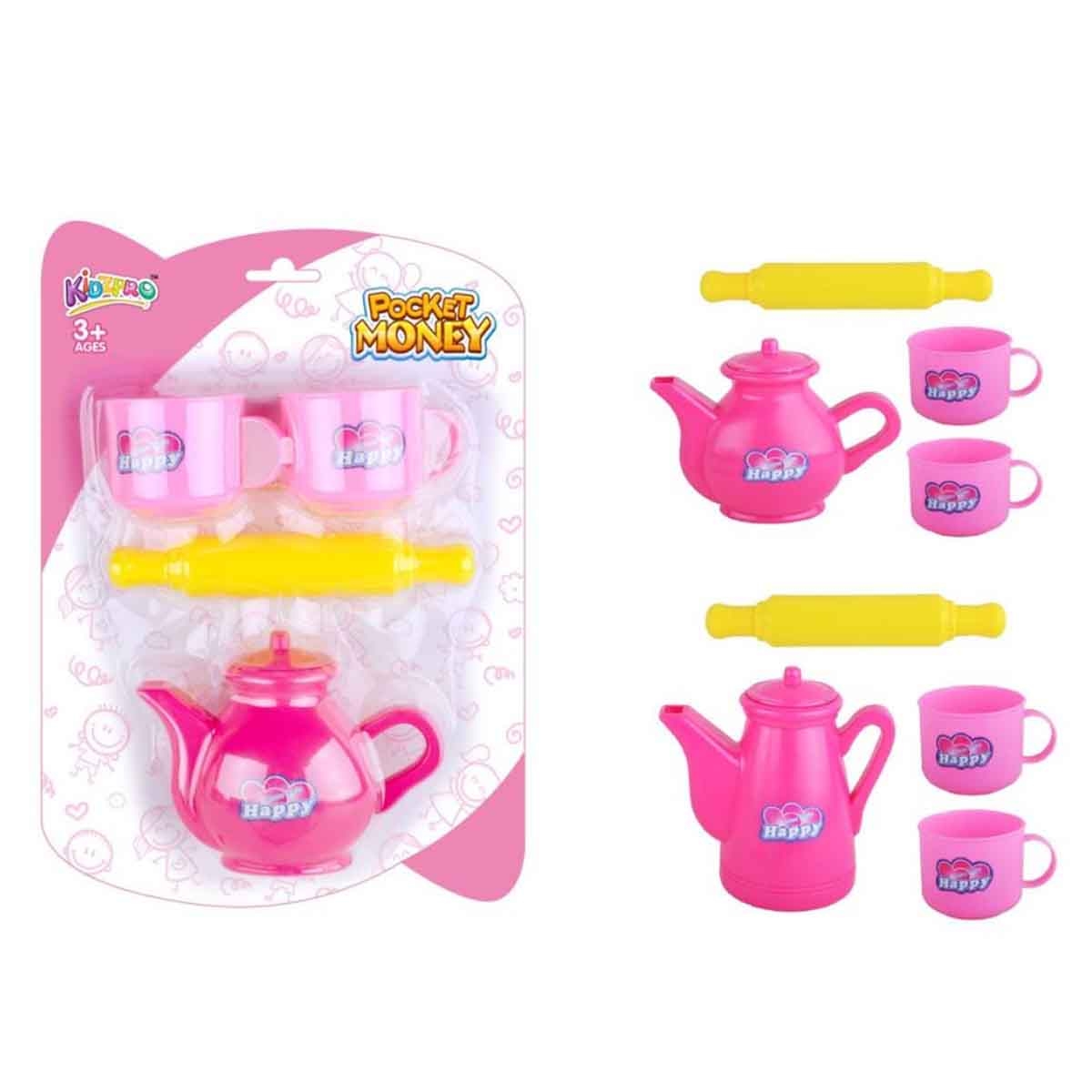 Kidzpro Assorted Tea Time Set Girls, 3-4 Years