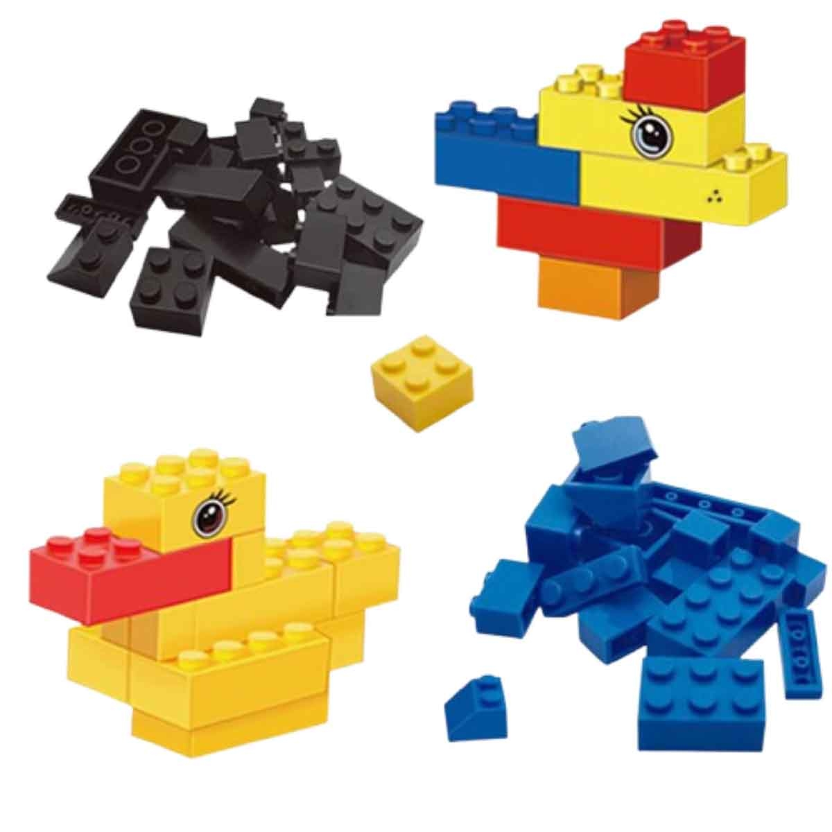 Kikibebe 300-Piece Building Block Table Unisex, 3-4 Years