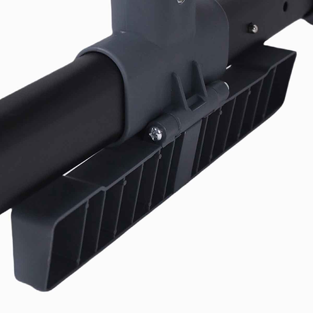 Kikibebe Dark Grey 3-in-1 Baby Bedside Crib with Storage Basket, Mosquito Net & Breathable Mattress Toddler, 0-2 Years