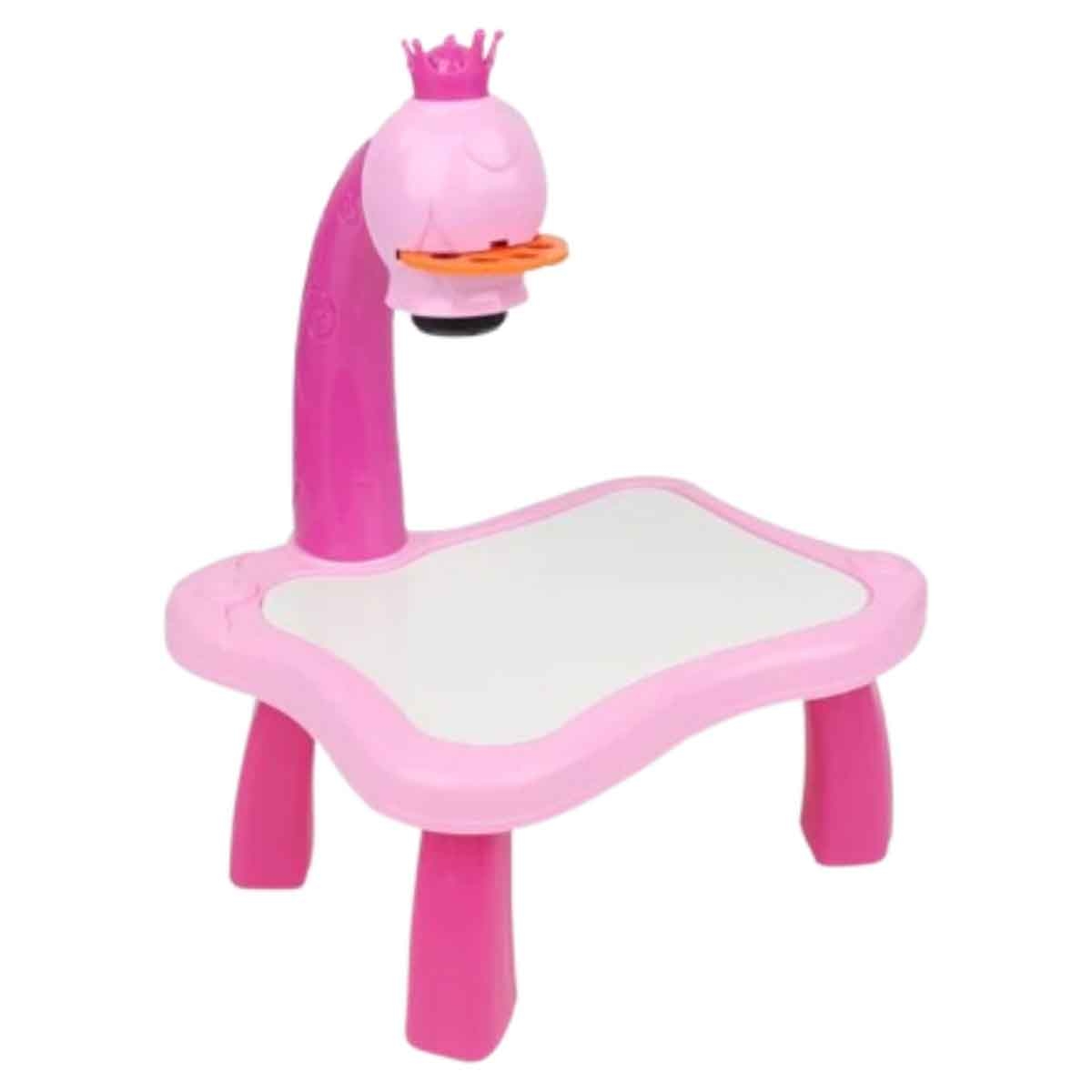 Kikibebe Pink Projection Painting Machine with Music Unisex, 3-4 Years