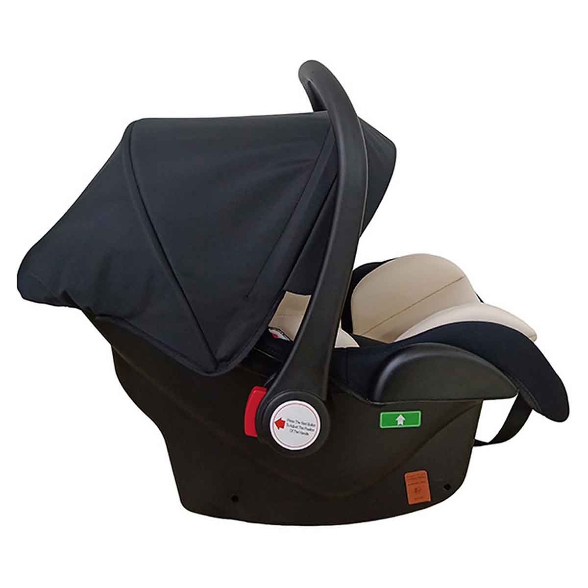 Kikibebe Black Ultra Comfortable Car Seat Toddler, 0-2 Years