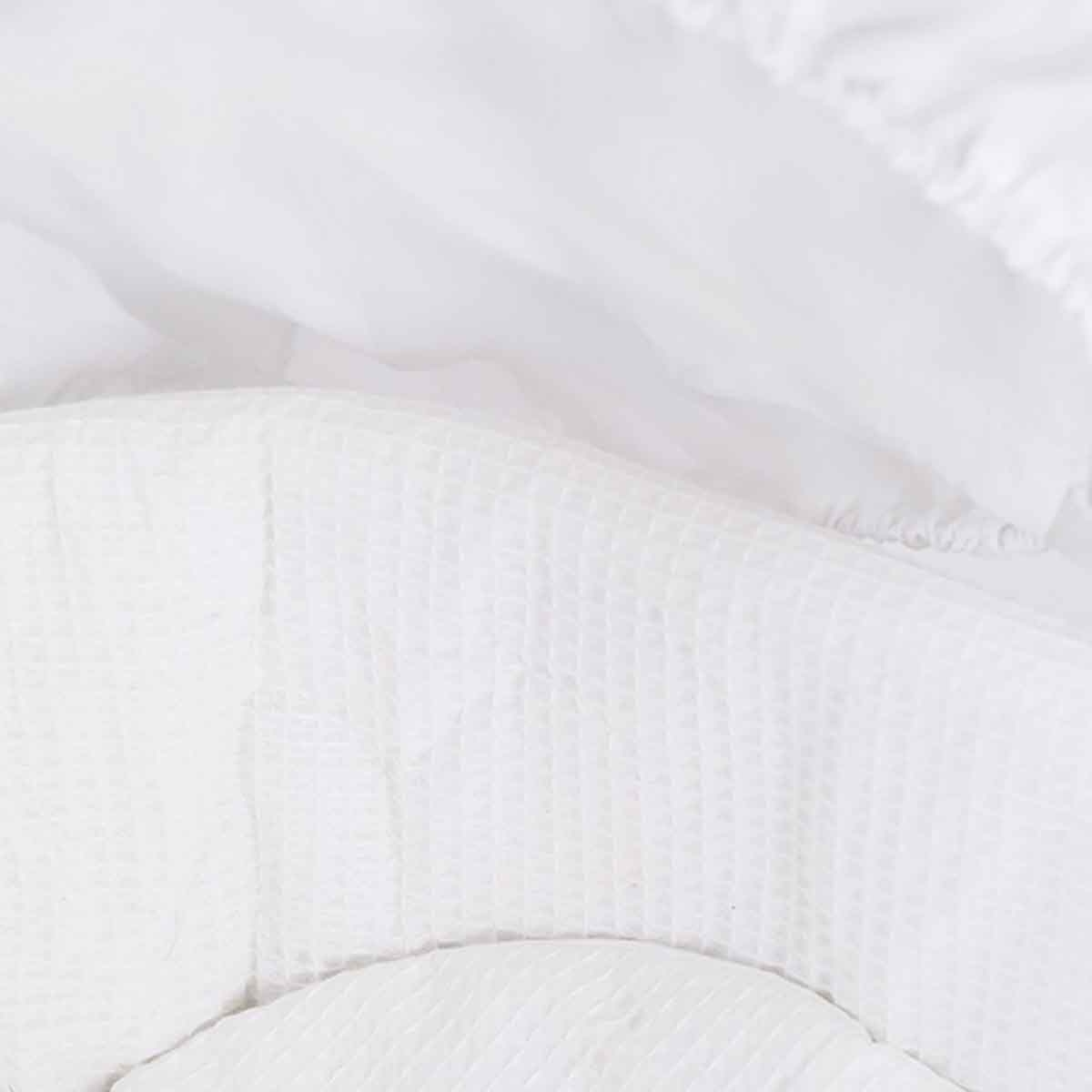 كيكي بيبي سلة موسى خشبية لحظات المرح مع قاعدة قابلة للطي للأطفال من عمر 0-2 سنة