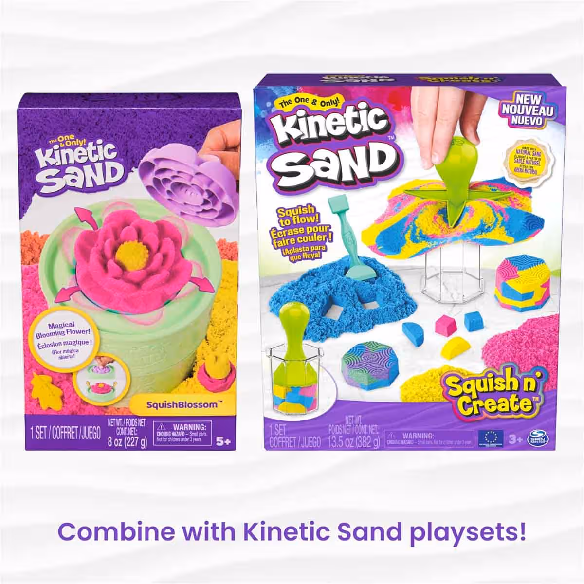 Kinetic Sand 2lb. The Original Moldable Sensory Brown Play Sand Unisex, 3-4 Years