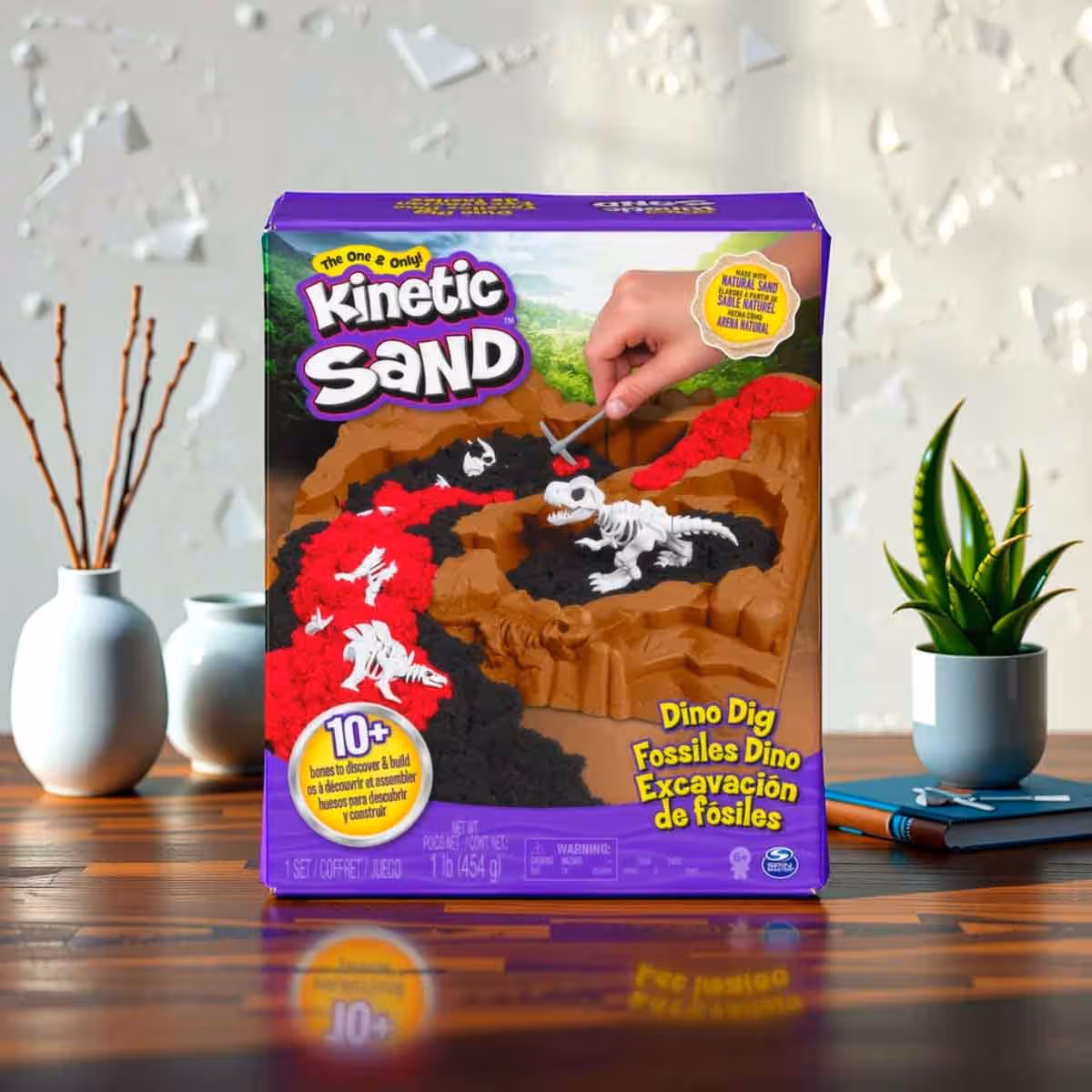 Kinetic Sand Dino Dig Playset Unisex, 5-7 Years