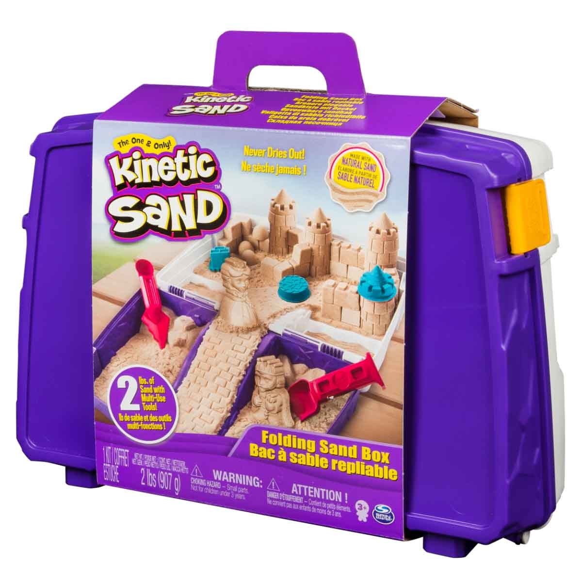 Kinetic Sand Folding Sand Box Playset Unisex, 3-4 Years