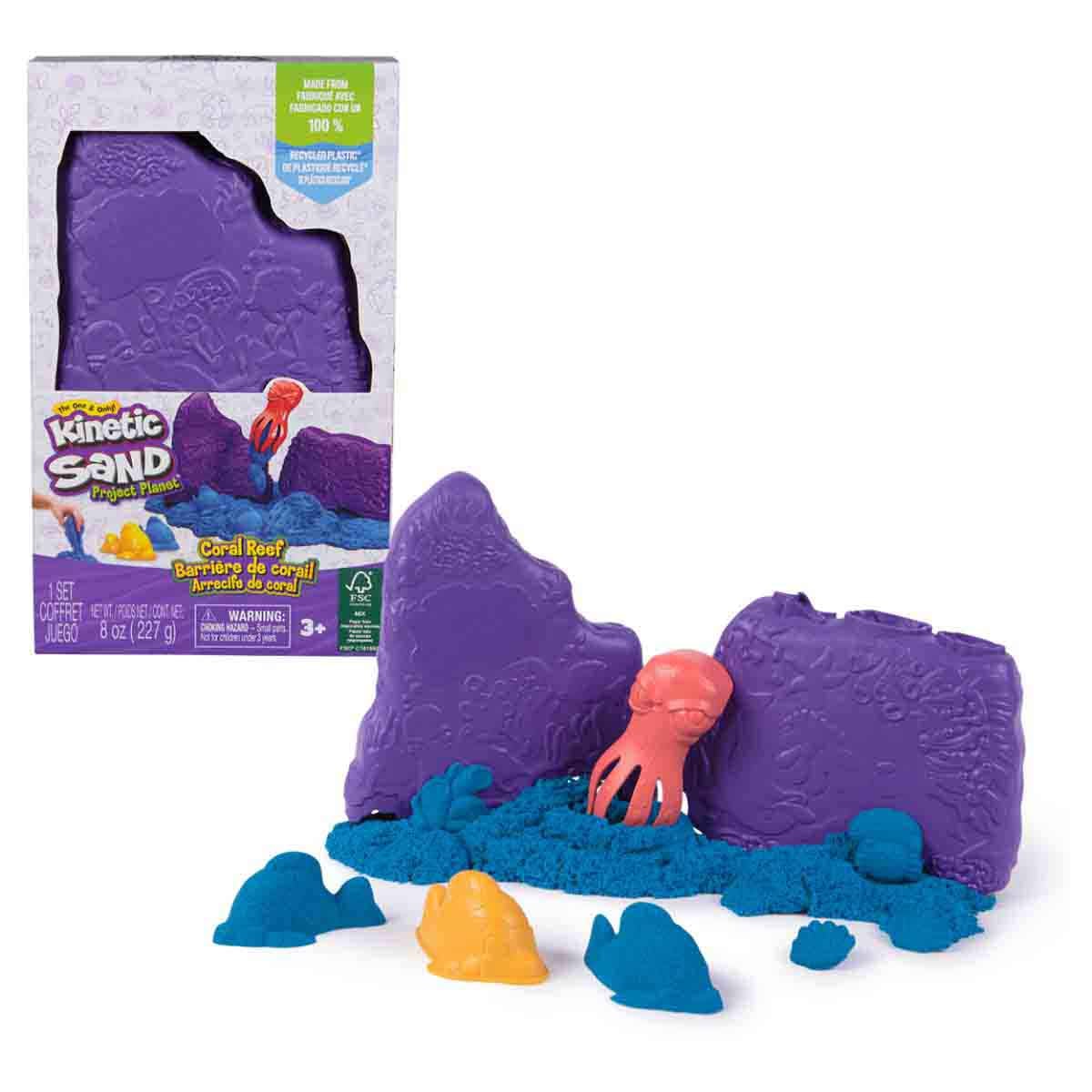 Kinetic Sand Project Planet Coral Reef Hideout Playset Unisex, 3-4 Years