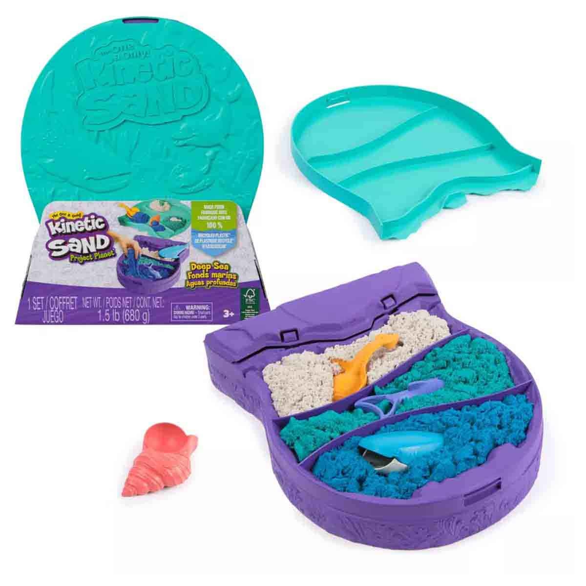 Kinetic Sand Project Planet Deep Sea Playset Unisex, 3-4 Years