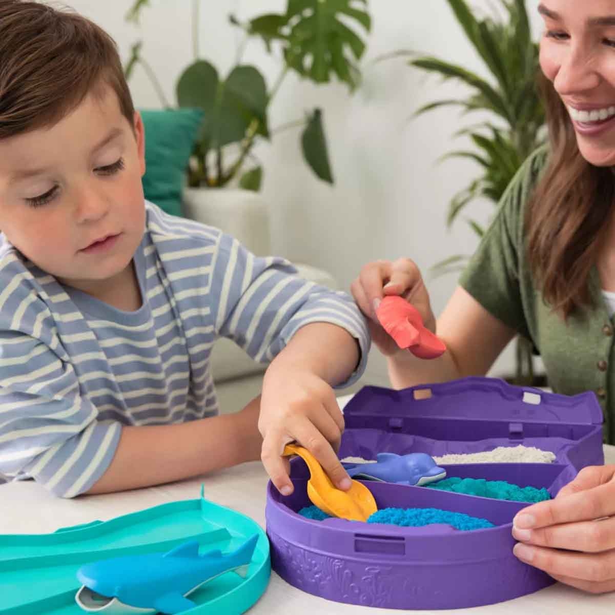 Kinetic Sand Project Planet Deep Sea Playset Unisex, 3-4 Years
