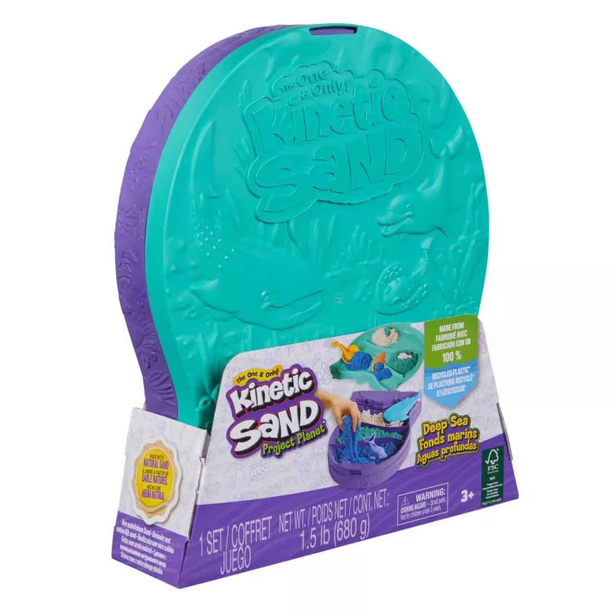 Kinetic Sand Project Planet Deep Sea Playset Unisex, 3-4 Years