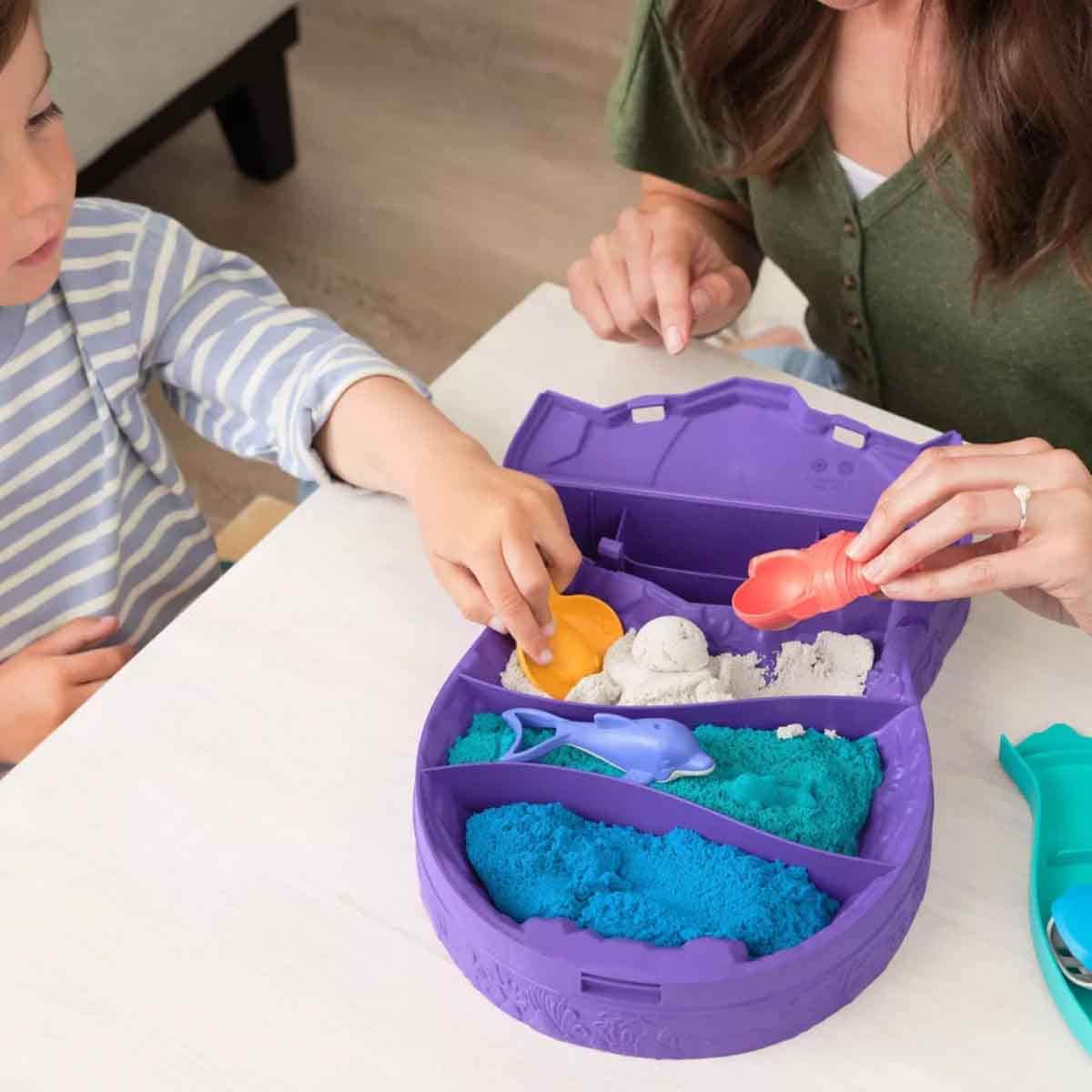 Kinetic Sand Project Planet Deep Sea Playset Unisex, 3-4 Years