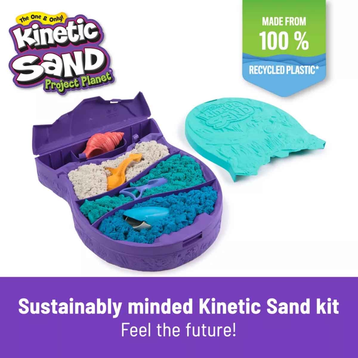 Kinetic Sand Project Planet Deep Sea Playset Unisex, 3-4 Years
