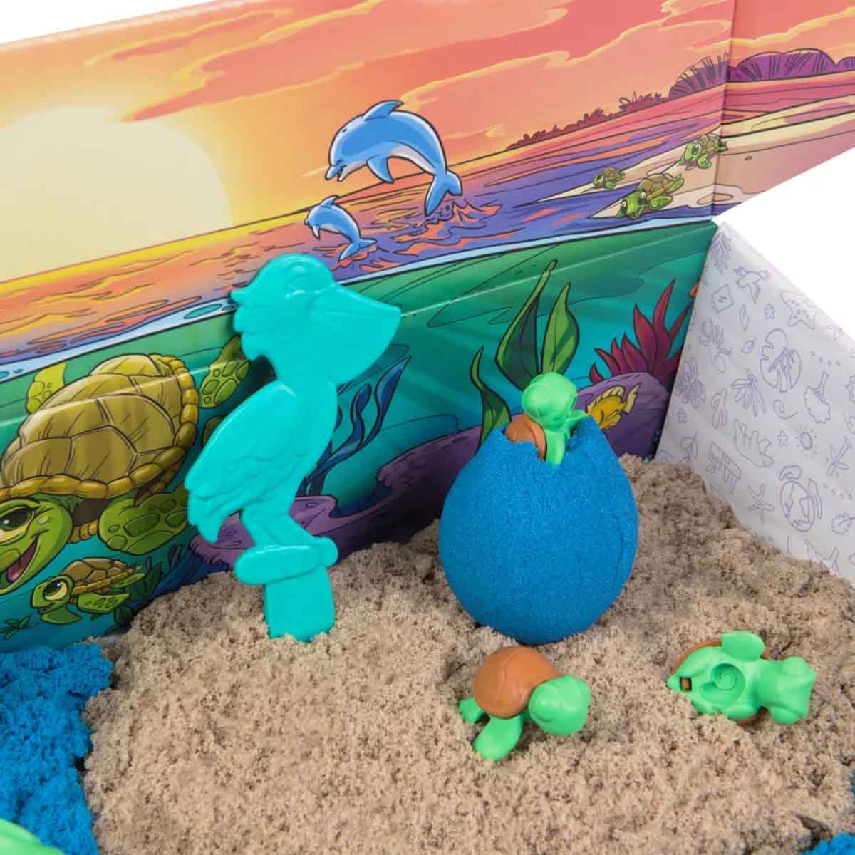 Kinetic Sand Project Planet Turtle Beach Playset Unisex, 3-4 Years