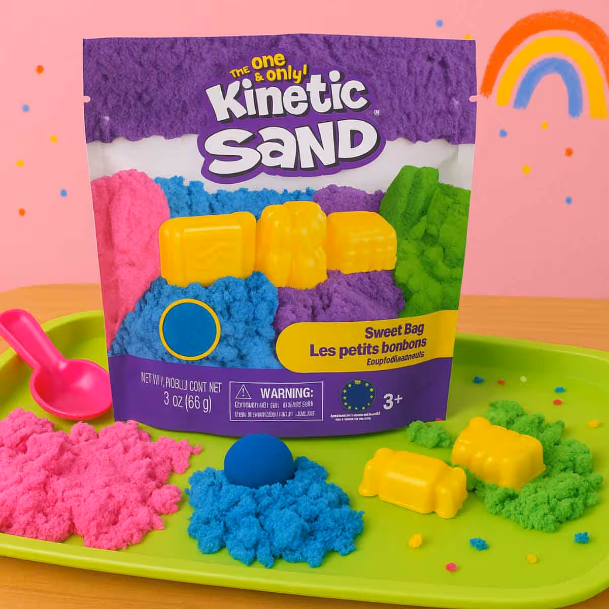 Kinetic Sand 85g Assorted Candy Bag Original Magic Sand Unisex, 3-4 Years