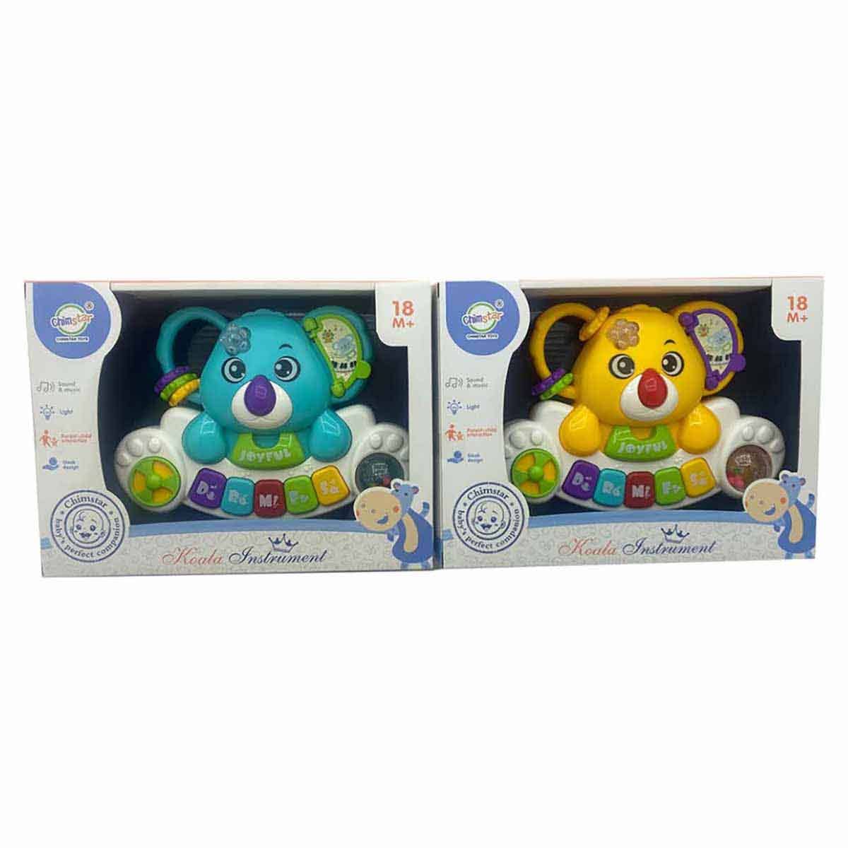 Chimstar Assorted Koala Instrument with Sound & Light Toddler, 0-2 Years