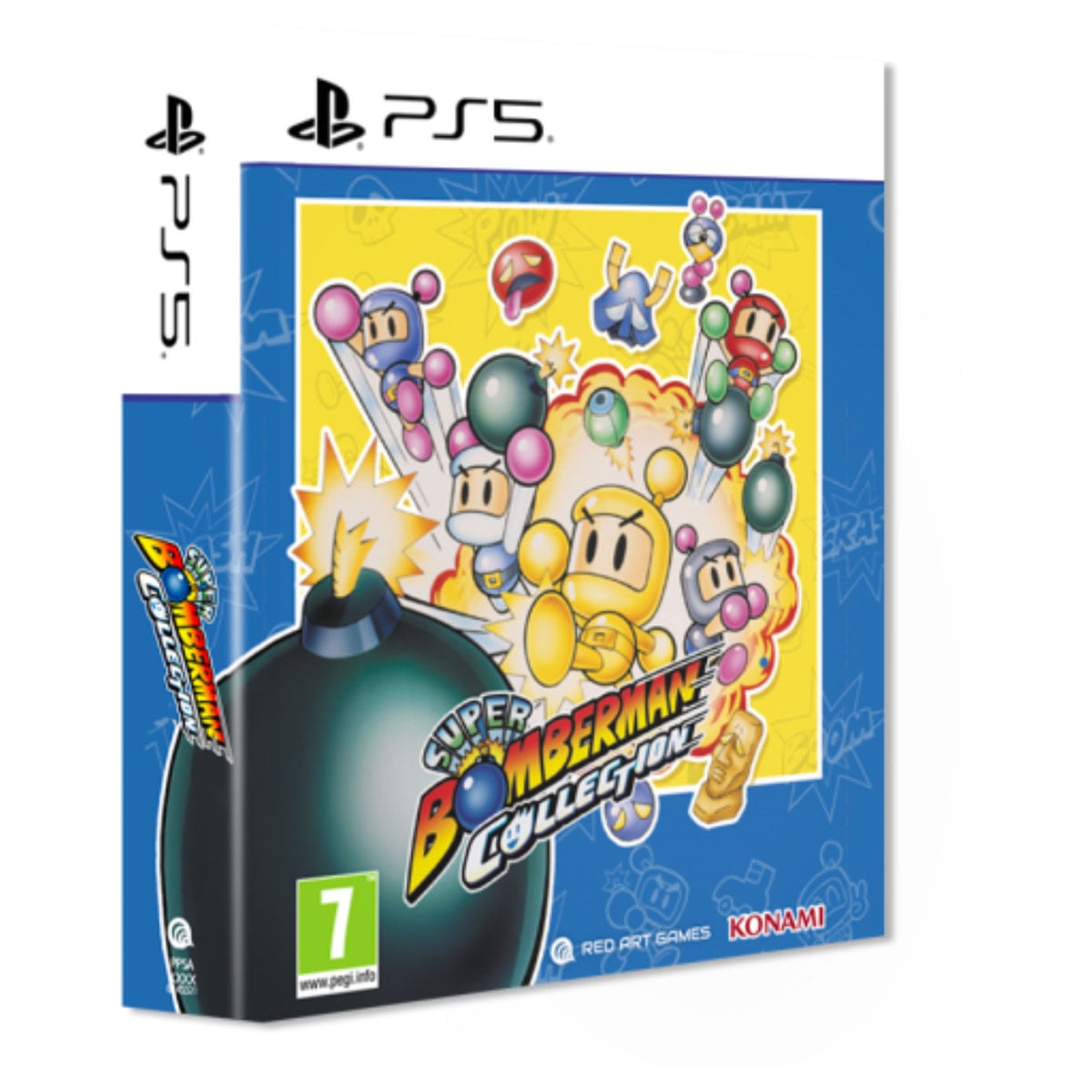 Konami Super Bomberman Collection Collector's Edition Video Game for PlayStation 5