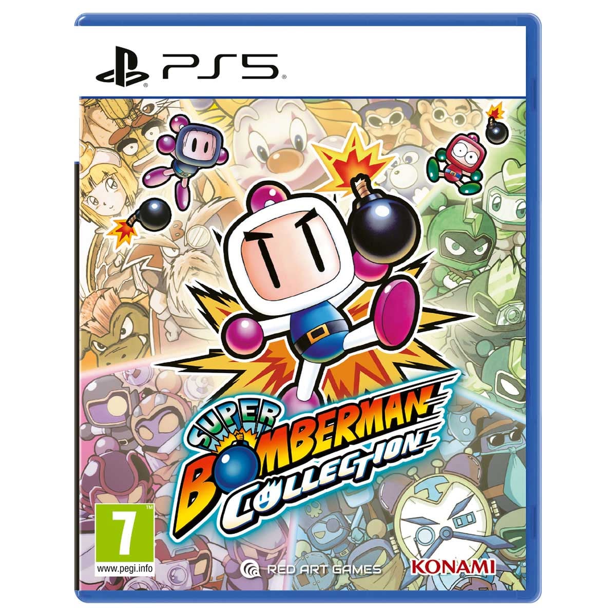 Konami Super Bomberman Collection Video Game for PlayStation 5