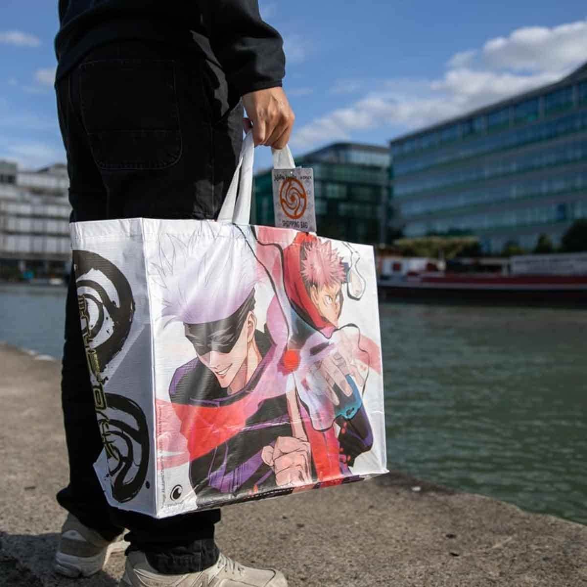 Konix 2-Piece Jujutsu Kaisen Shopping Bag Bundle Set