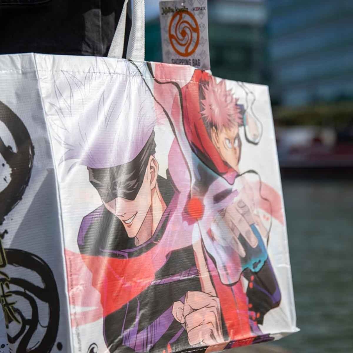 كونيكس أبيض حقيبة تسوق جوجوتسو كايسن