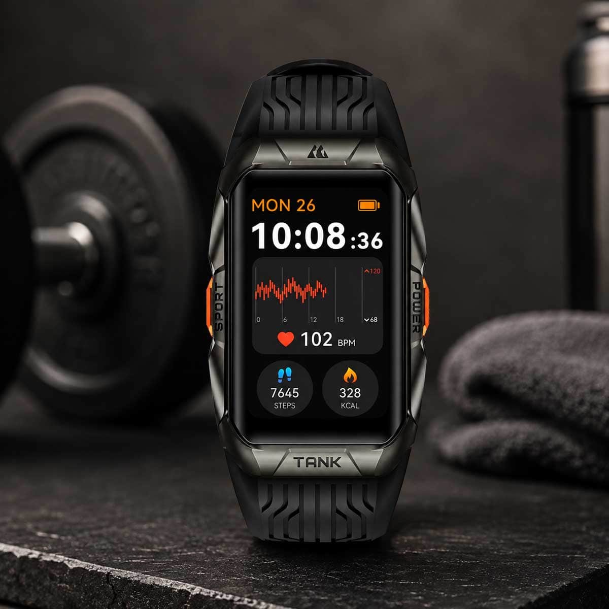 Kospet 42mm Tank X2 Ultra GPS Smartwatch