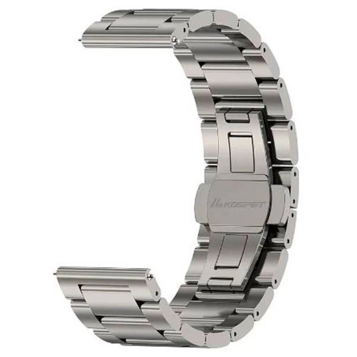 Kospet Silver 22mm Stainless Steel Watch Strap 2 for Tank T4 & M4