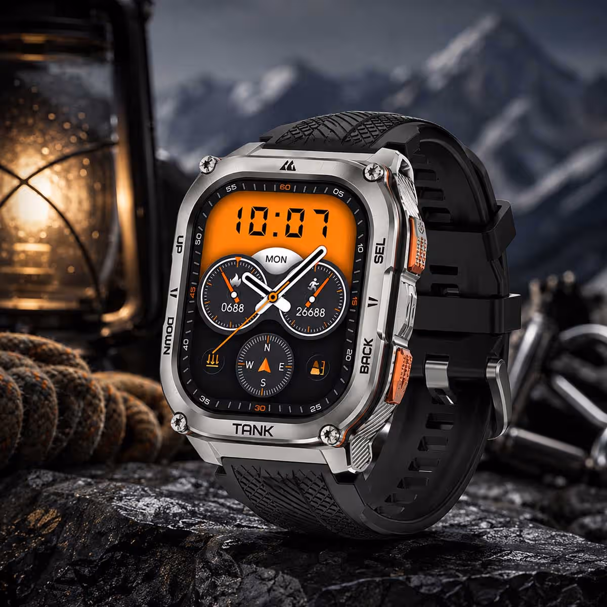 Kospet 49mm Tank M3 Ultra GPS Smartwatch