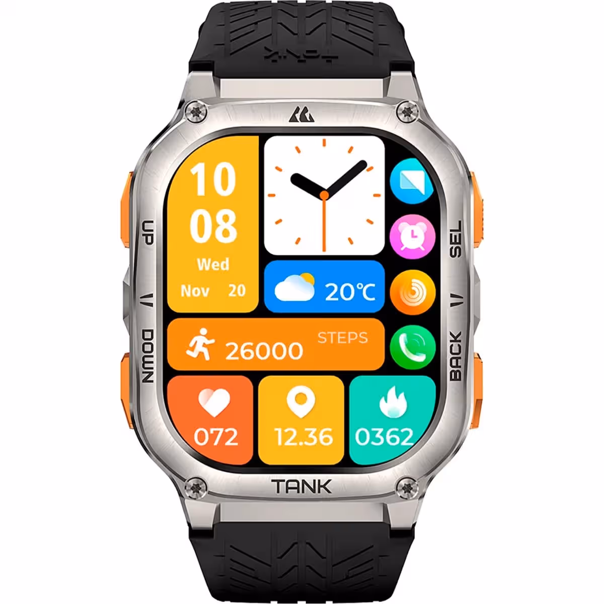 Kospet 49mm Tank M3 Ultra GPS Smartwatch