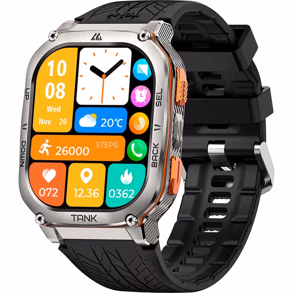 Kospet 49mm Tank M3 Ultra GPS Smartwatch