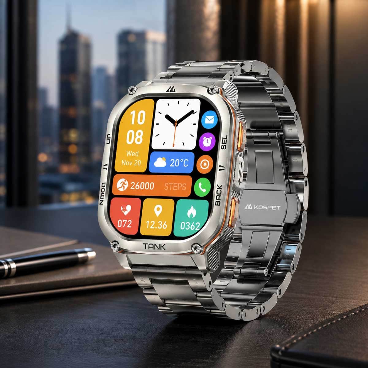Kospet 49mm Tank M3 Ultra Special Edition GPS Smartwatch
