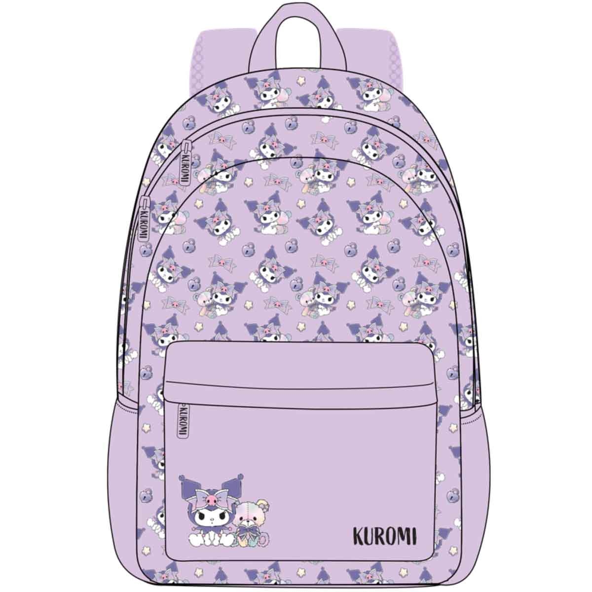 كورومي مجموعة حقيبة ظهر 4 في 1 مع مقلمة وحقيبة غداء وزجاجة