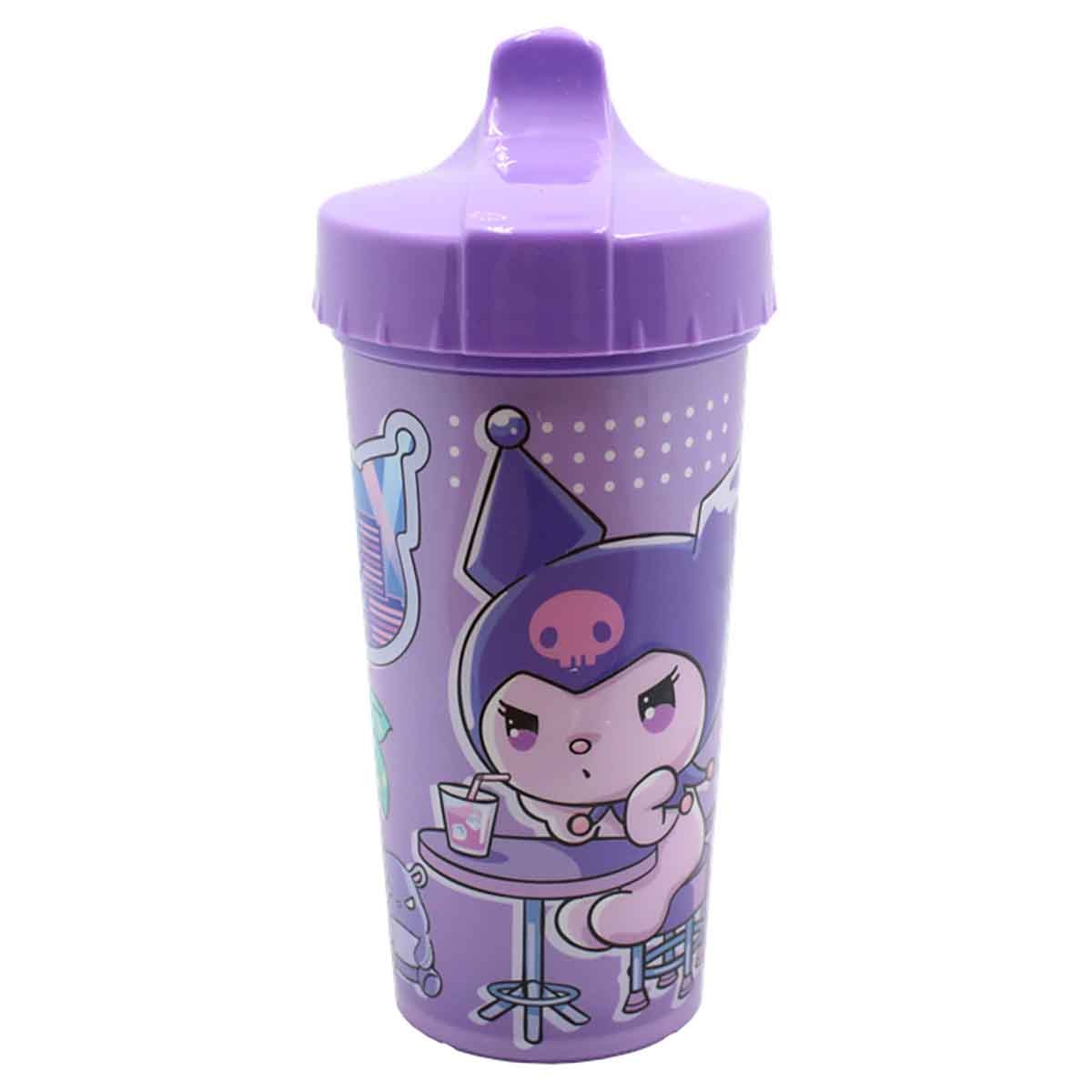 Kuromi Sanrio Character School Friendly Tumbler with Straw