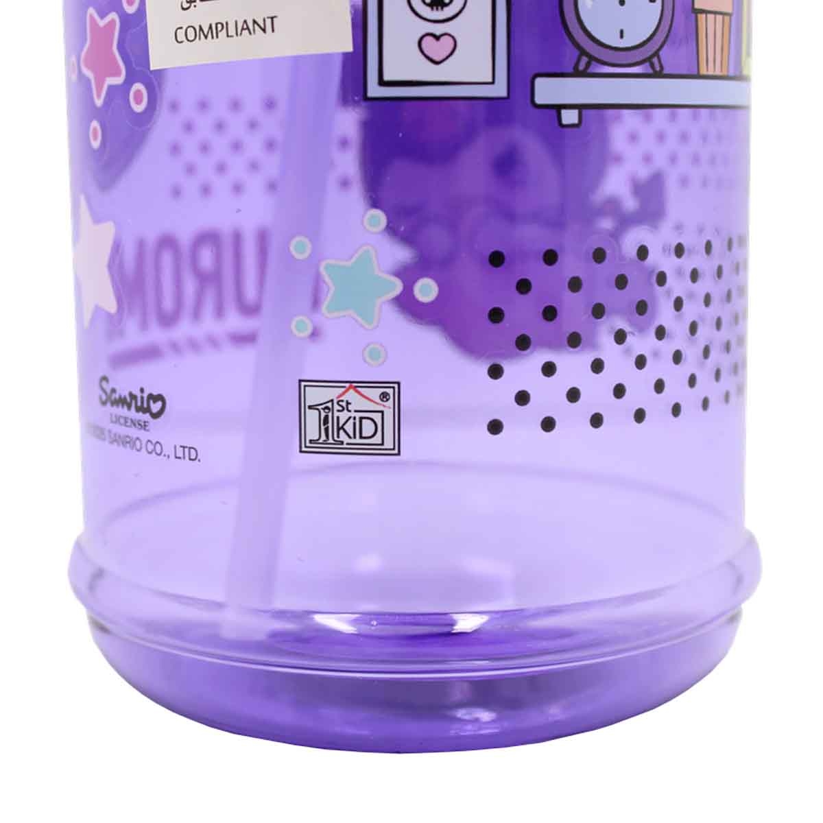 كورومي زجاجة ماء شفافة مضادة للتسرب سعة 600 مل