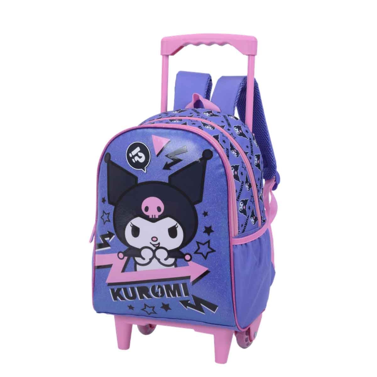 كورومي حقيبة ترولي مدرسية مدمجة سانريو مقاس 14 انش