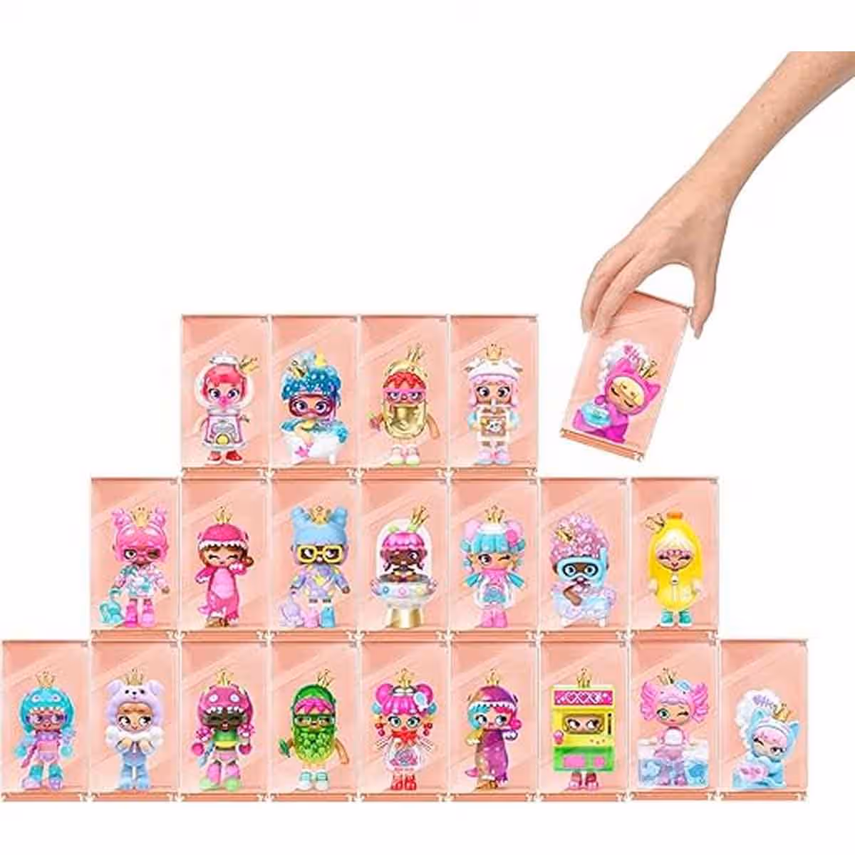 كويني شخصية أكشن غامضة كويركي كوينز متنوعة 4 انش للجنسين عمر 7-8 سنوات