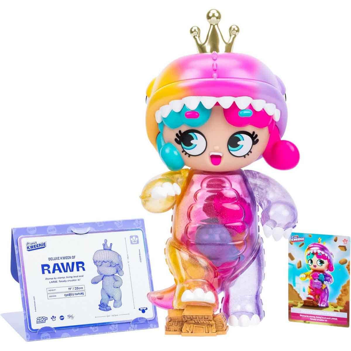 Kweenie 11" Deluxe Kween Of Rawr Action Figure Girls, 5-7 Years
