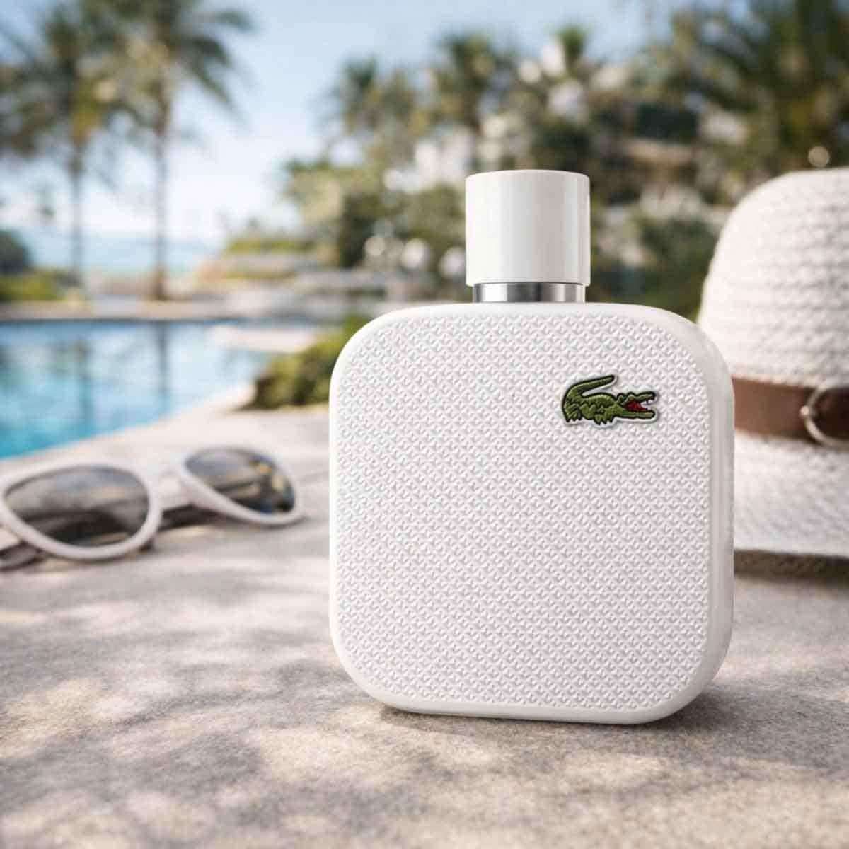 عطر لاكوست وايت أو دو تواليت للرجال