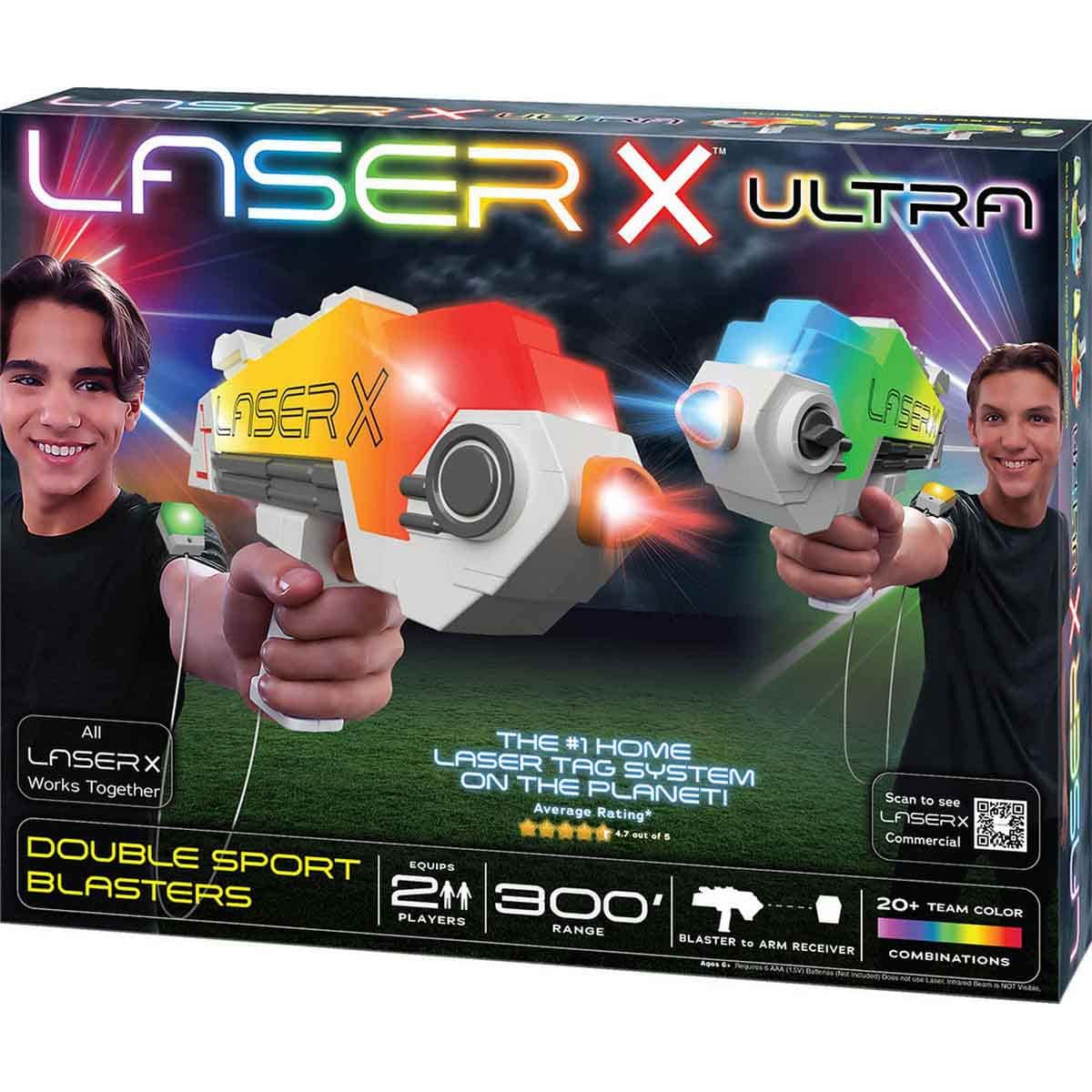 Laser X Ultra Sport Double Blasters Unisex, 5-7 Years