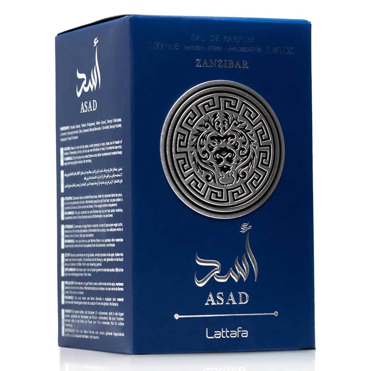 Lattafa Asad Zanzibar Eau De Parfum for Men
