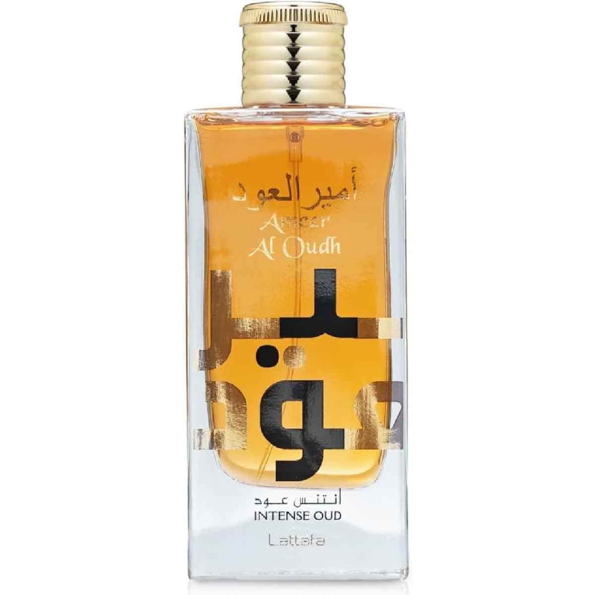 لطافة أسد زنجبار + فخر جولد + قائد الفرسان + أمير العود عطر أو دو بارفيوم للرجال، باقة