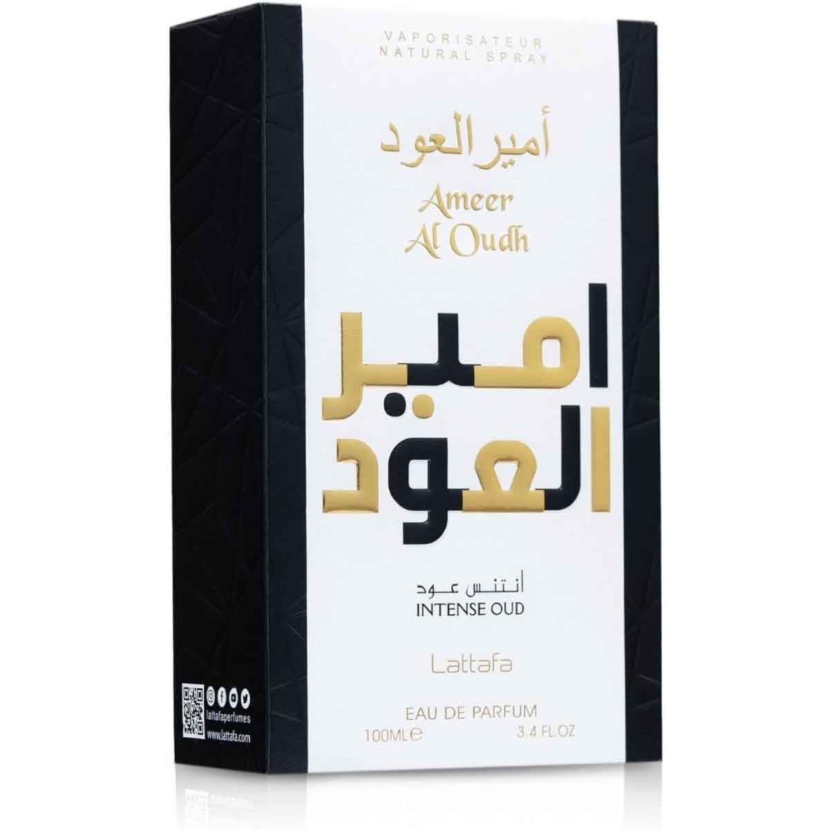 لطافة أسد زنجبار + فخر جولد + قائد الفرسان + أمير العود عطر أو دو بارفيوم للرجال، باقة