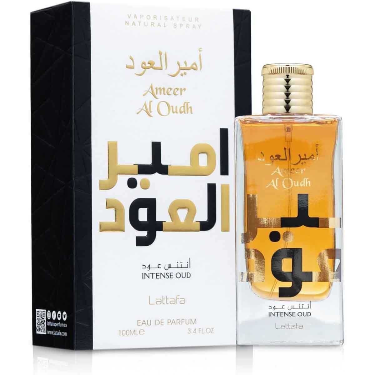 لطافة أسد زنجبار + فخر جولد + قائد الفرسان + أمير العود عطر أو دو بارفيوم للرجال، باقة