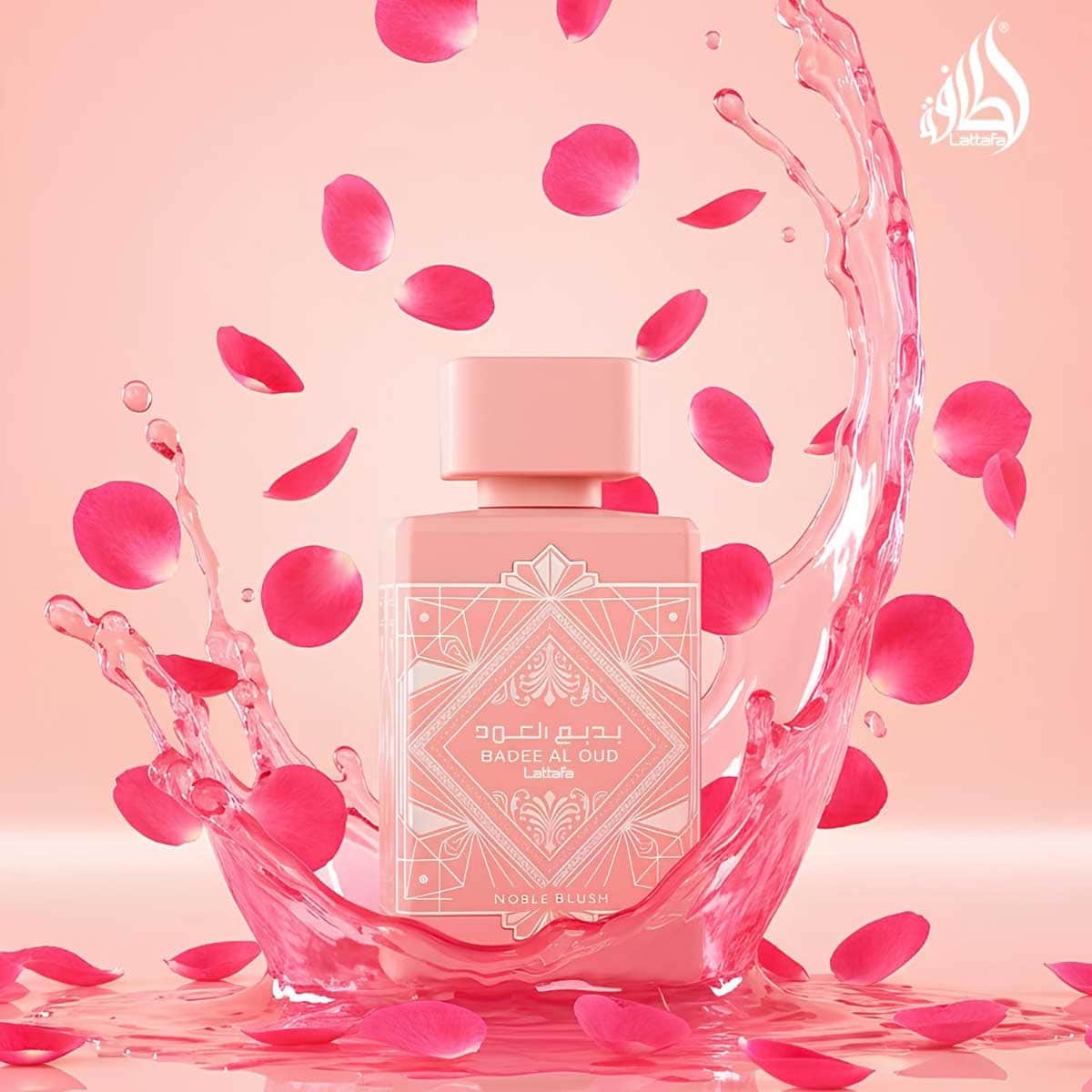 Lattafa Bade'e Al Oud Noble Blush Eau De Parfum for Women