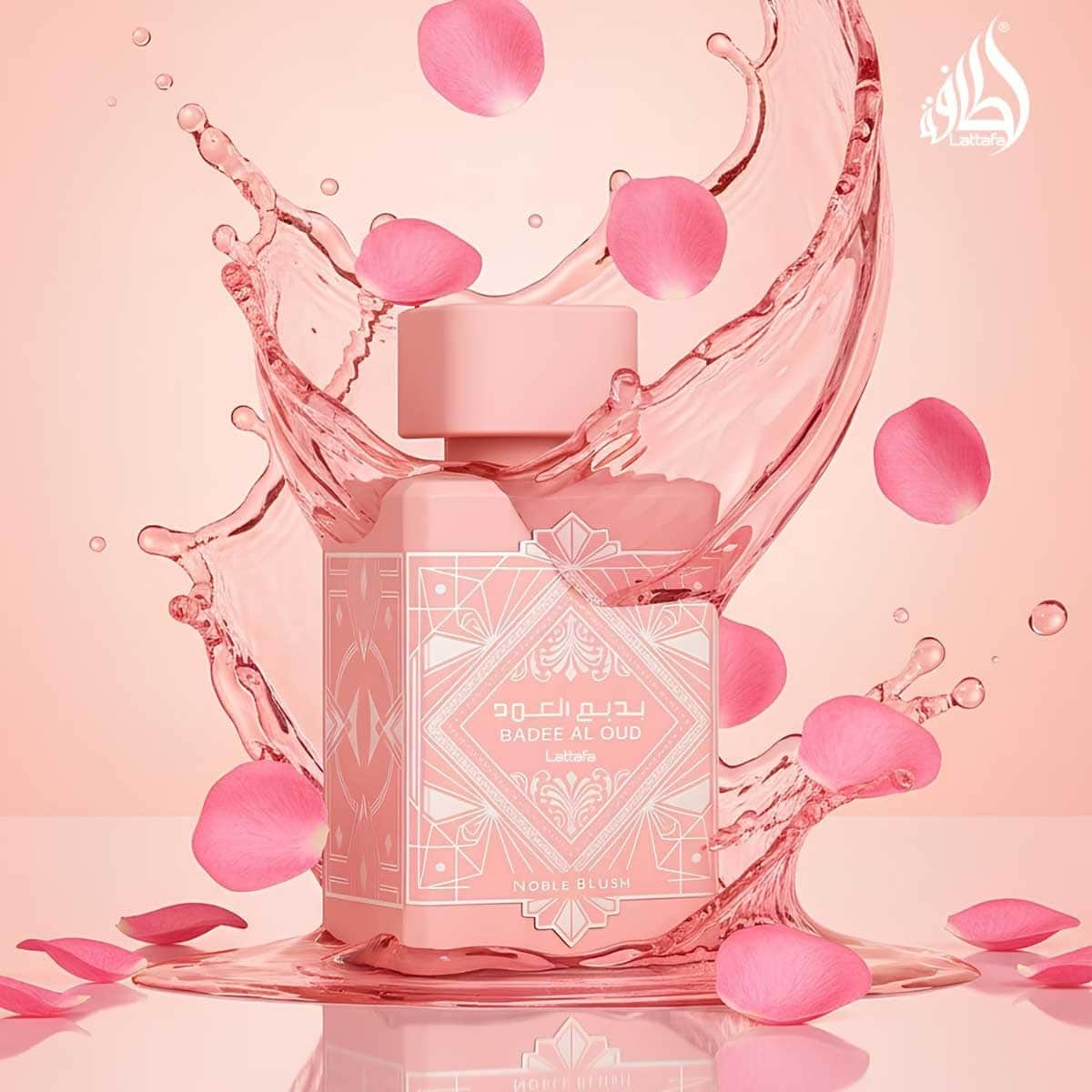 Lattafa Bade'e Al Oud Noble Blush Eau De Parfum for Women