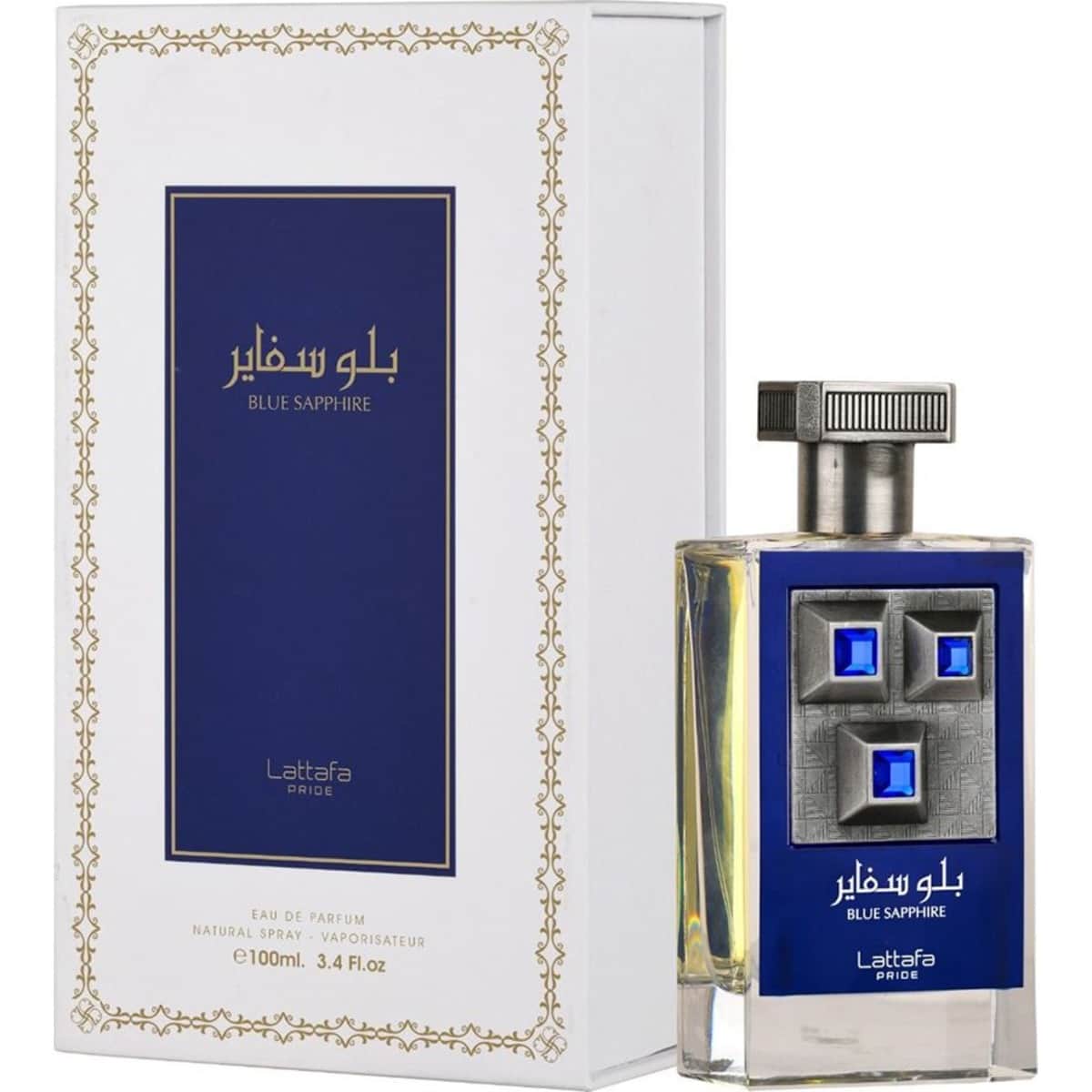 Lattafa Pride Blue Sapphire Eau De Parfum for Men