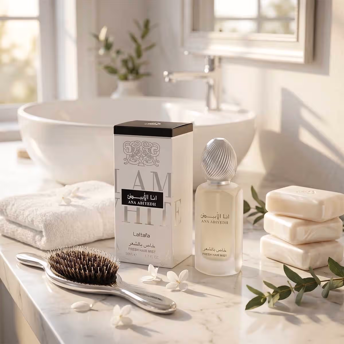 لطافة يارا + بديع العود نوبل + شاهين جولد + أنا أبيض عطر أو دو بارفيوم للنساء، باقة
