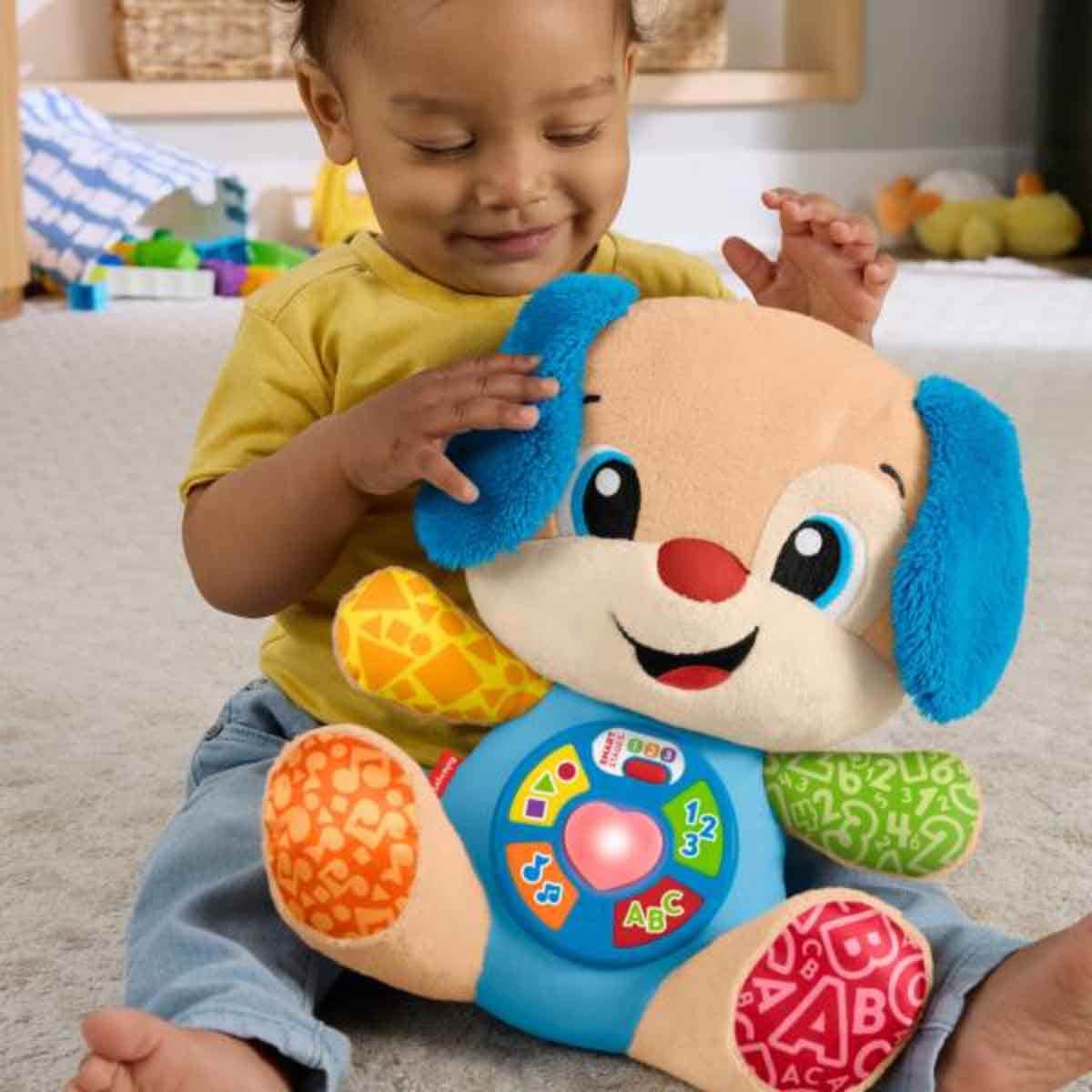 Fisher-Price Laugh & Learn First Words Puppy Toy Toddler, 0-2 Years