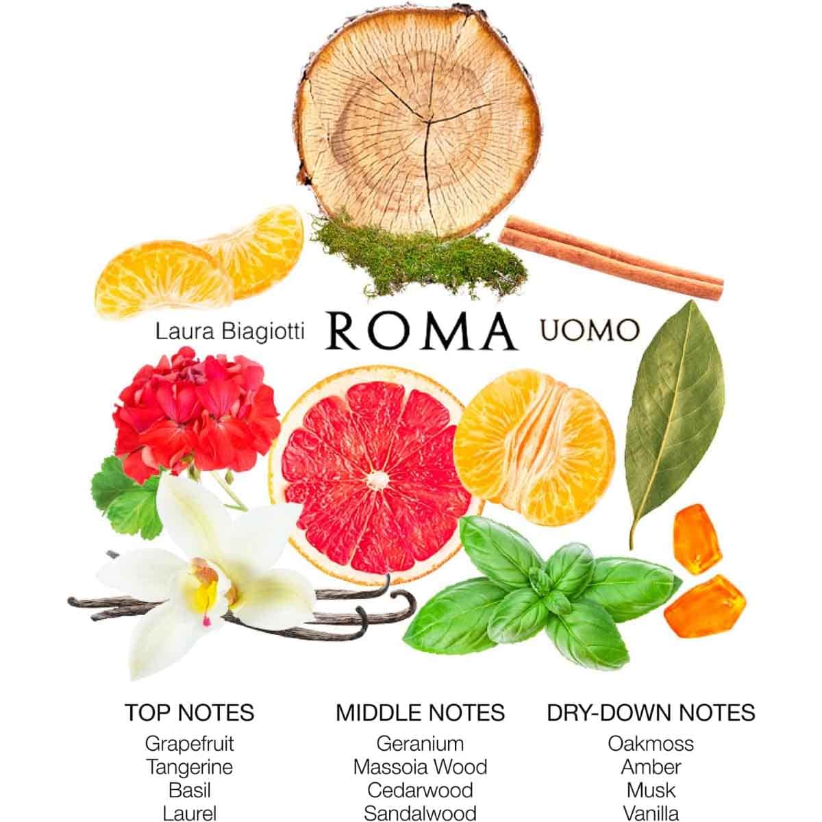Laura Biagiotti Roma Per Uomo Eau De Toilette for Men