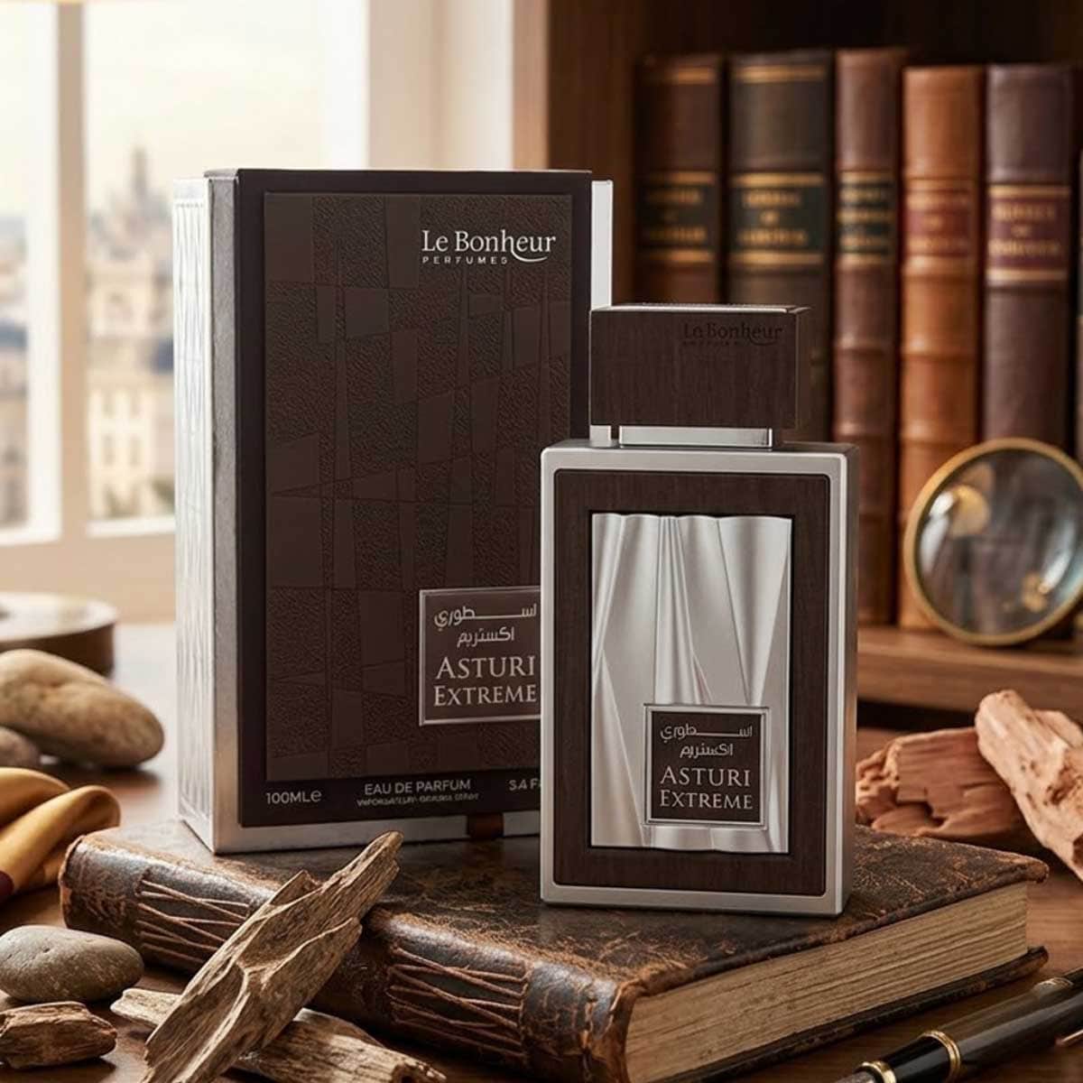 Le Bonheur Asturi Extreme Silver Eau De Parfum for Men