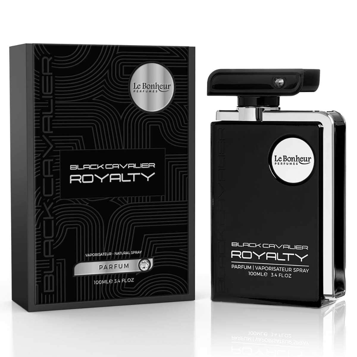 Le Bonheur Black Cavalier Royalty Eau De Parfum for Men